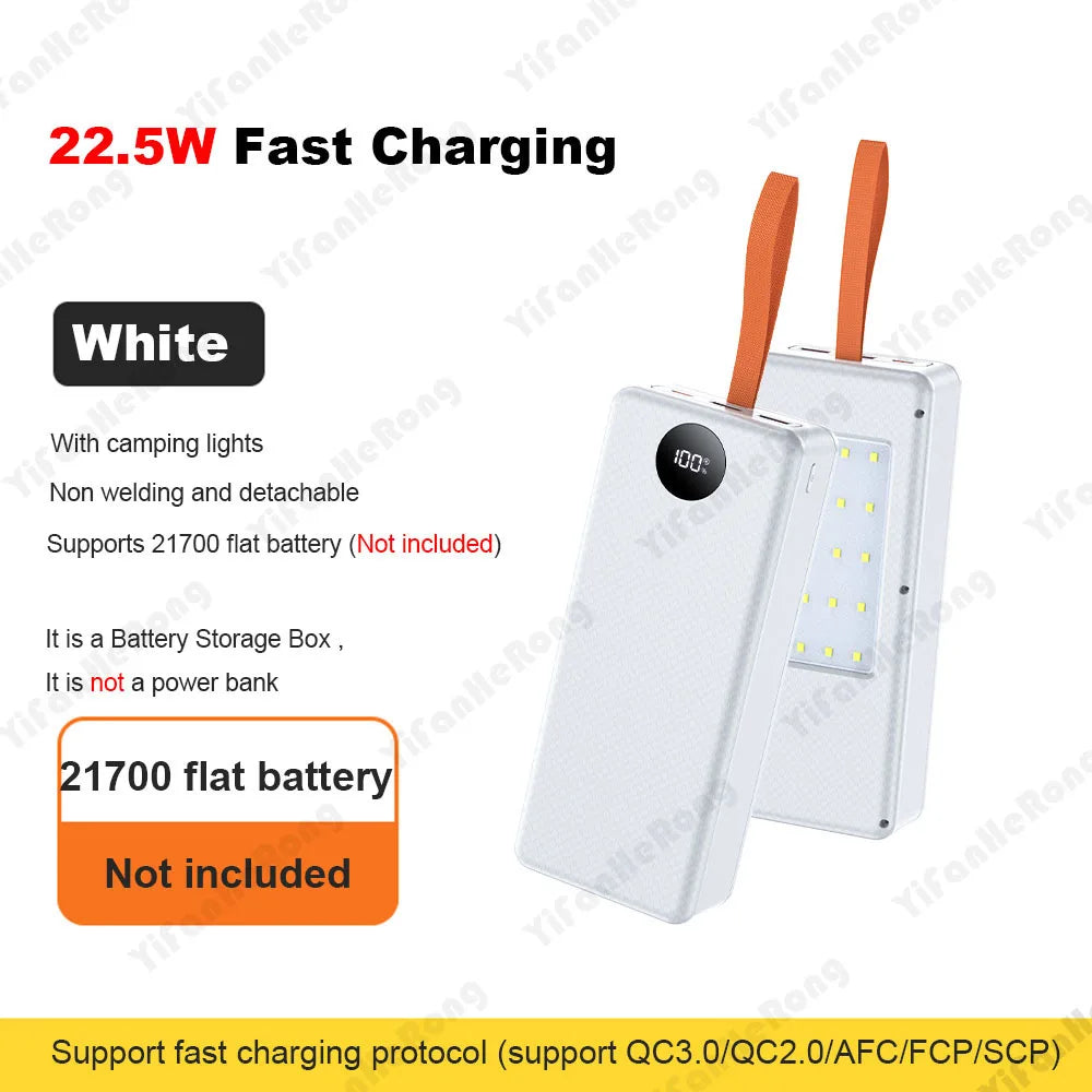 DIY Powerbank-Gehäuse 22.5W Schnellladung