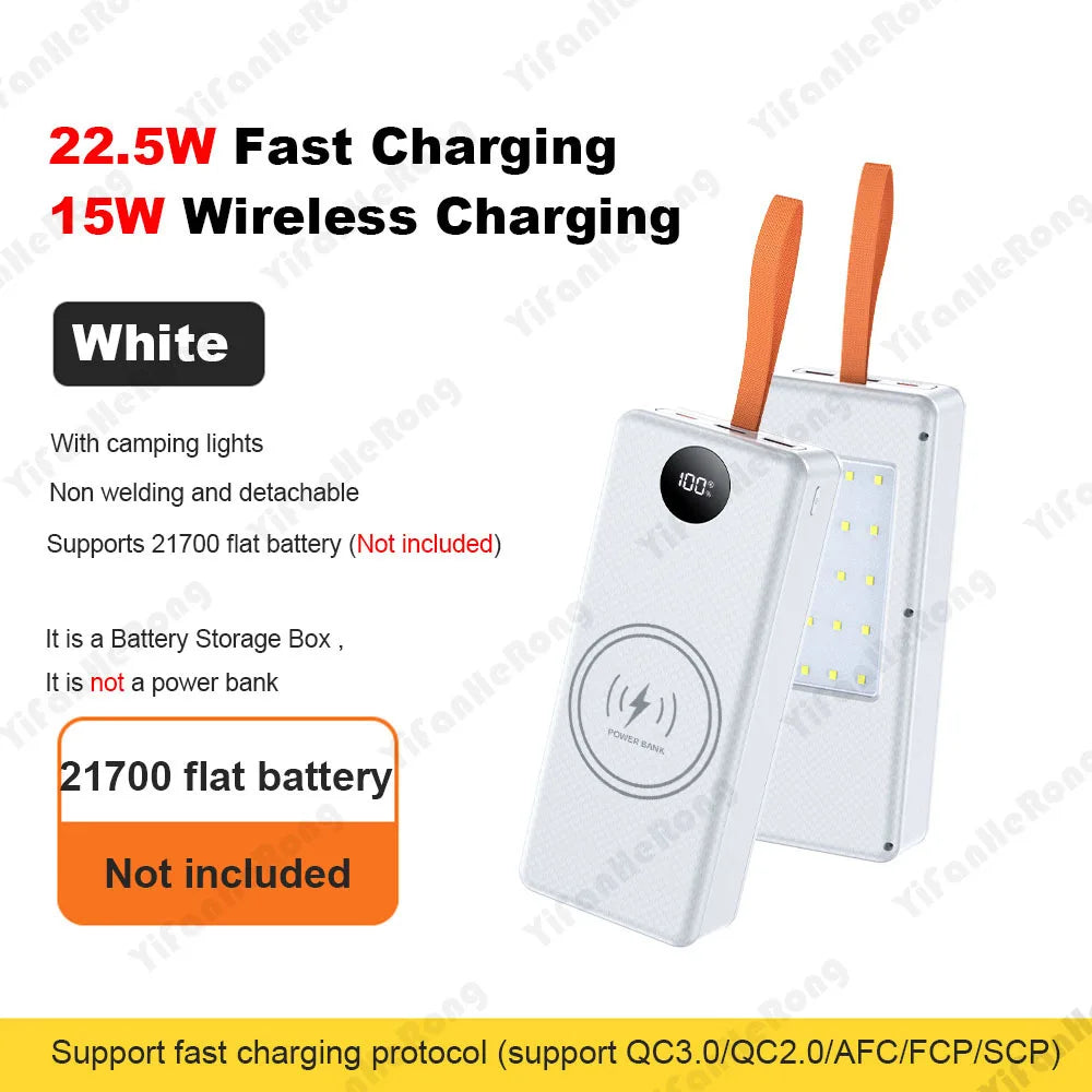 DIY Powerbank-Gehäuse 22.5W Schnellladung