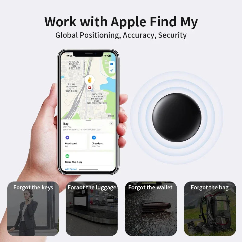 Bluetooth Tracker – Nie mehr etwas verlieren | 1er & 4er-Pack