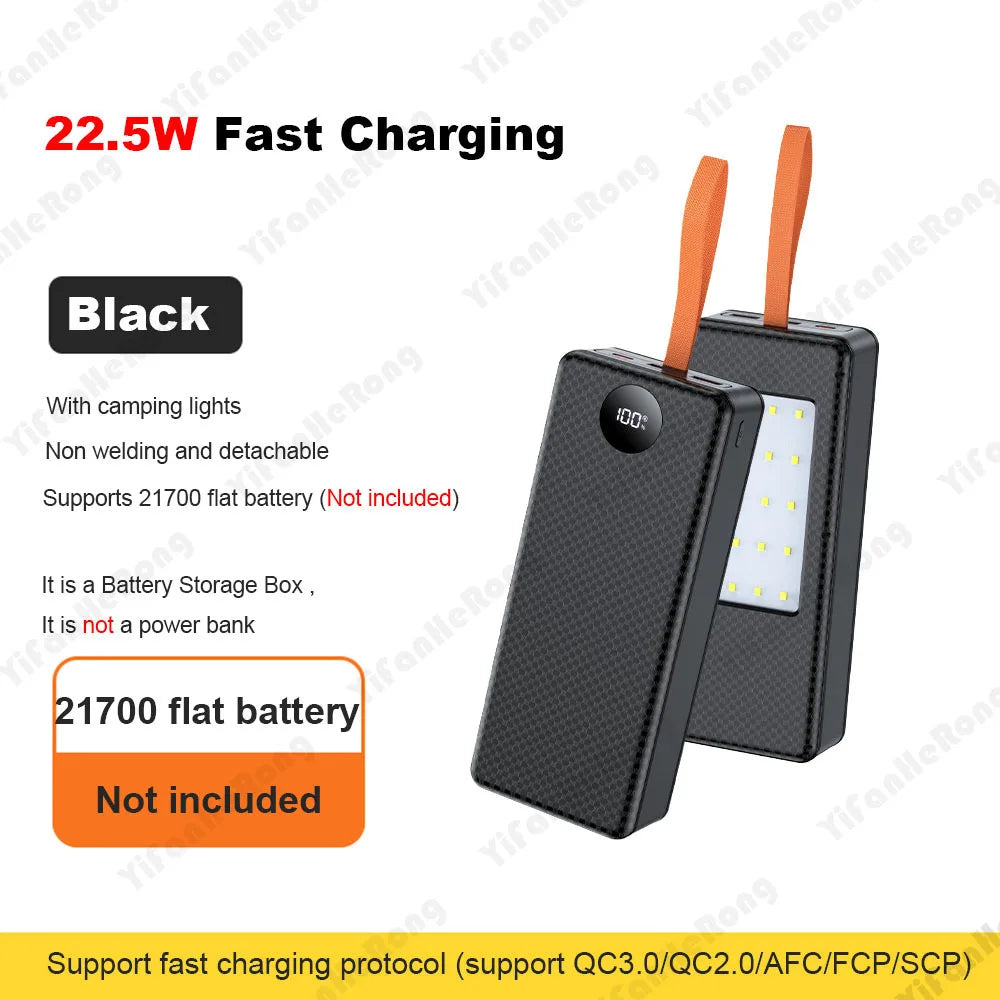 DIY Powerbank-Gehäuse 22.5W Schnellladung