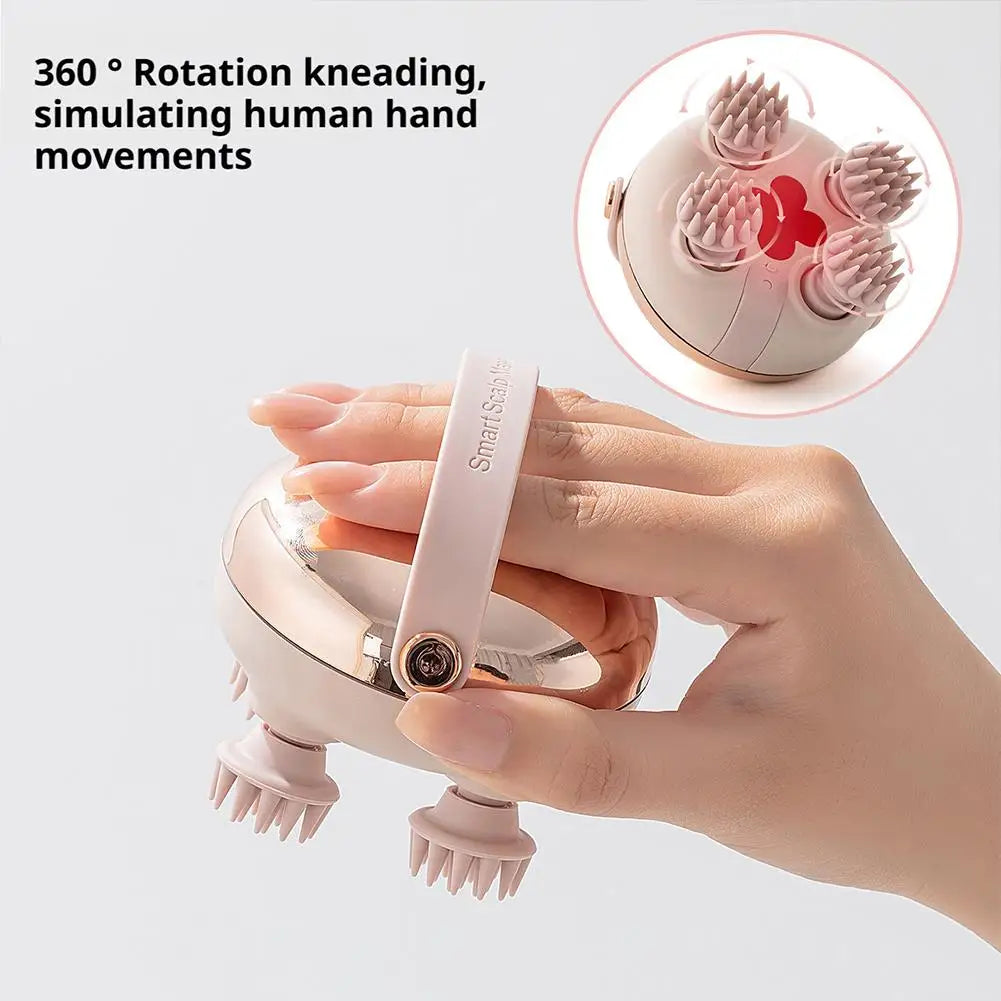 Elektrisches Kopfhautmassagegerät – Entspannung auf Knopfdruck