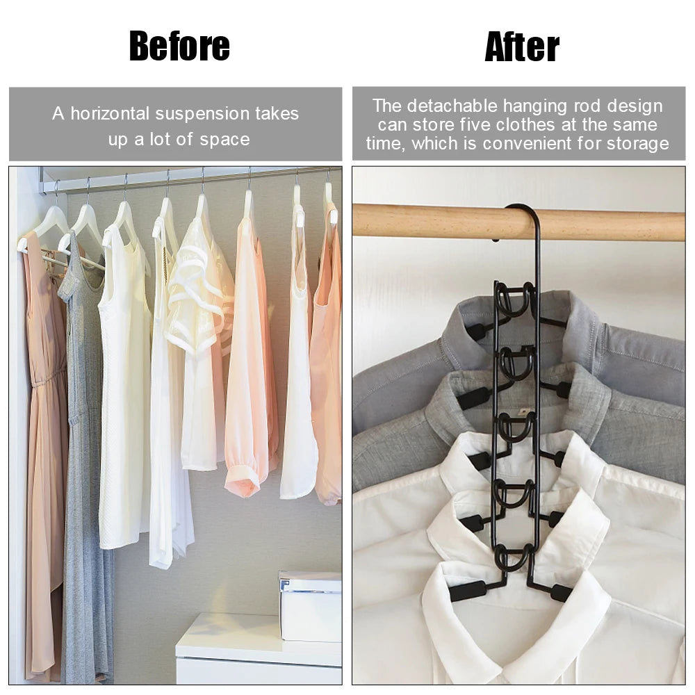 5-Tier Garment Rack – Organization for the Whole Family