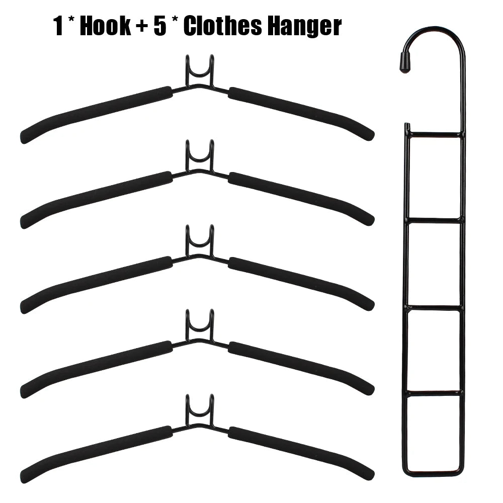5-Tier Garment Rack – Organization for the Whole Family