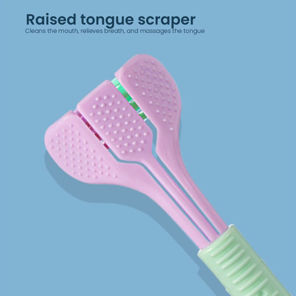 3-Sided Toothbrush – Deep Cleaning for Adults & Children