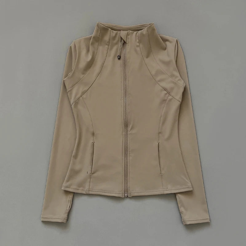 Damen Windbreaker Sportjacke – Laufen & Yoga