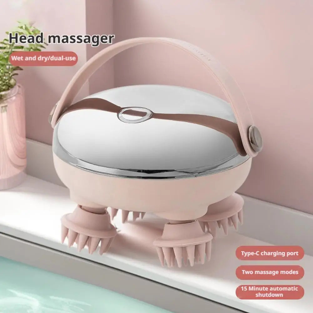 Elektrisches Kopfhautmassagegerät – Entspannung auf Knopfdruck
